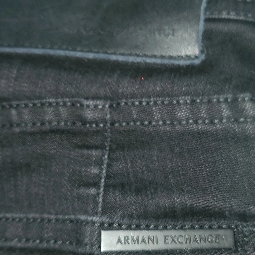 Armani Exchange Men's Black Jeans SZ 32R NWOT - Picture 6 of 10